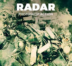 极品PS动作－战争史迹(含高清视频教程)：Radar Photoshop Action